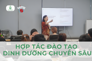 INRD hợp tác đào tạo dinh dưỡng chuyên sâu cũng nhãn hàng HITO Việt Nam